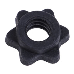 Environmentally friendly cement dumbbell accessories hexagonal nut screw cap 25mm cm plastic black nut star nut