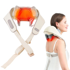 Foreverlily Neck And Back Massager Neck And Shoulder Massager Trapezius Massager Electric Neck Massager