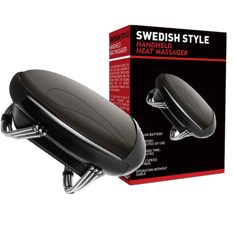 Barber Massager Professional Vibration Massager Barbershop Cordless Handheld Heat Massager USB Charging Body Neck Head Massager