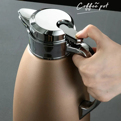 SUS304 stainless steel Roman kettle Vacuum insulated kettle Coffee kettle Household kettle Large capacity teapot camping kettle