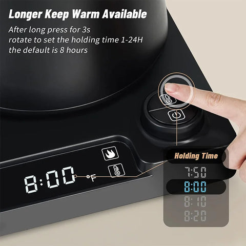 Electric Kettle Intelligent Constant Temperature Fine Mouthed Electric Kettle Hand Brewed Coffee Kettle Goose Neck Kettle