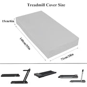 Treadmill Cover Oxford Dust Cloth Protective Cover for Undercounter Treadmill Cover Suitable for Home and Office Treadmills