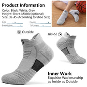 Breathable Basketball Socks Outdoor Cycling Socks Sports Socks Protect Feet Wicking Bike Running Football Sport Socks Men Socks