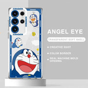 Anime Doraemon Phone Case for Samsung Galaxy S24 Ultra S21 S20 FE S23 FE S10 S22 Plus Note 20 Ultra 10 Cover