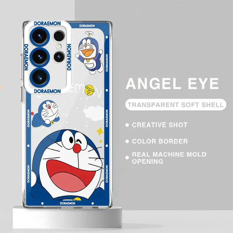 Anime Doraemon Phone Case for Samsung Galaxy S24 Ultra S21 S20 FE S23 FE S10 S22 Plus Note 20 Ultra 10 Cover