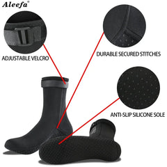 Neoprene Socks 3mm for Swimming Diving Sup Socks, Rubber Sole Socks Non-Slip,Swim socks,Surf Board socks,Water proof socks