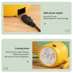 1.8l Multifunctional Cooker Hot Pot Multifunctional Student Dormitory Electric Electric Cooking Noodles Home Pot Stainless Steel