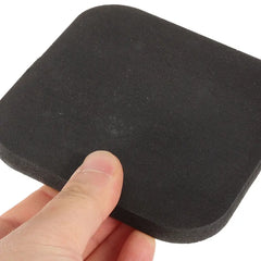 4 Pcs Shock Absorbing Pad Treadmill Mat Exercise Equipment Mat Rubber Gym Flooring Pads Under Treadmill Workout Pads Yoga Mats