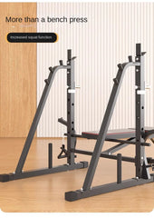 Men's Fitness Equipment, Multifunctional Weightlifting Bed Supplies, Foldable Bench Press, Household Weightlifting Machine