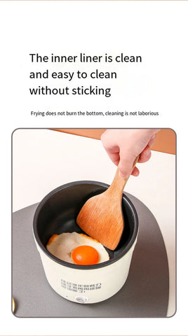 Home Student Dormitory Small Electric Cooker Electric Cooker Multifunctional Electric Cooker Small Mini Instant Noodles Pot