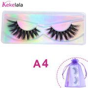 Wholesale 3D Mink Lashes Natural Wispy False Eyelashes Makeup Beauty Lashes in Bulk Volume Cilia Set