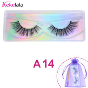 Wholesale 3D Mink Lashes Natural Wispy False Eyelashes Makeup Beauty Lashes in Bulk Volume Cilia Set