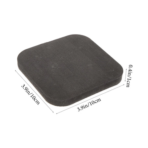 4 Pcs Shock Absorbing Pad Treadmill Mat Exercise Equipment Mat Rubber Gym Flooring Pads Under Treadmill Workout Pads Yoga Mats