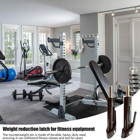 Universal Gym Accessories Gym Pin Fitness Equipment Security Lock Weight Reduction Latch Anti-Rust drop set pins gym