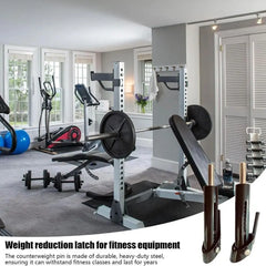Universal Gym Accessories Gym Pin Fitness Equipment Security Lock Weight Reduction Latch Anti-Rust drop set pins gym
