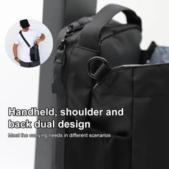 Magnetic Gym Bag Large Capacity Magnetic Carrier Bag With Phone Pocket Portable Gym Water Bottle Pouch Gym Accessories Organizer