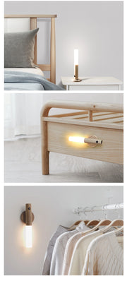 JUSTLANG LED Light USB Magnetic Corridors Porch Lights PIR Motion Sensor Fully Automatic Induction Type LED Light