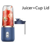 Portable Juicer Cup Smoothie Blender 6 Blade Blender Bottle  Household Fruit Juicer Cup USB Rechargeable Juicer Kitchen Tool