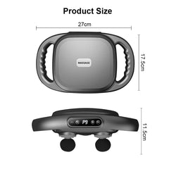 Fascia Gun Muscle Massager Gun High Frequency Back Waist Massage Machine Six-head Body Shoulder Professional Fascia Massage Gun