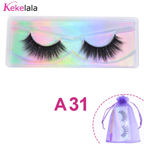 Wholesale 3D Mink Lashes Natural Wispy False Eyelashes Makeup Beauty Lashes in Bulk Volume Cilia Set
