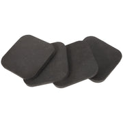 4 Pcs Shock Absorbing Pad Treadmill Mat Exercise Equipment Mat Rubber Gym Flooring Pads Under Treadmill Workout Pads Yoga Mats