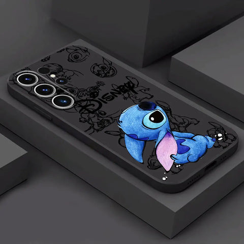 Stitch The Baby Disney Phone Case for Samsung Galaxy S24 Ultra S21 S22 Plus S23 FE S20 FE S10 Note 20 Cover