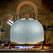 3L Liter Stainless Steel Whistle Kettle Thickened Kettle Gas Induction Cooker Universal Kettle Whistle Kettle Big Tea Kettle