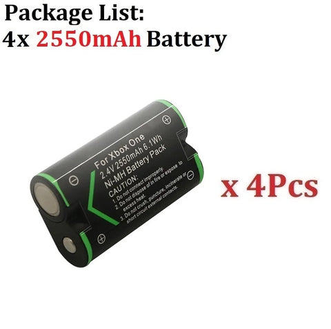 2550mah battery For Xbox One For Xbox One X / Xbox One S / Xbox One Elite Wireless controller battery for Xbox gamepads