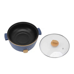 800W Electric Cooker 2.5L 3 Speed Control Single Layer Electric Pot Multifunctional Cooker Home Kitchen Cookware