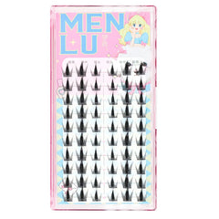 New Doll Lashes Extension Natural Cat Eye False Eyelashes Cosplay Makeup Cross Strip Eye Lashes Handmade Manga Anime Lash