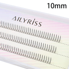 A/M Type A False Eyelashes 8-12mm Mix Fake Lashes Natural Fairy Lash Korean Makeup Individual Cluster Eye Lashes