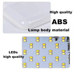 Motion Sensor Led Light Usb Charging Square Lamp for Bedroom Kitchen Stair