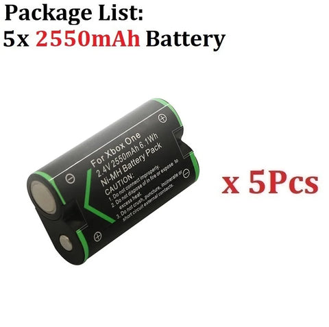 2550mah battery For Xbox One For Xbox One X / Xbox One S / Xbox One Elite Wireless controller battery for Xbox gamepads