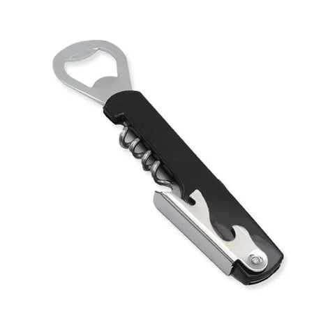 multifunction Stainless Steel Wine Corkscrew Beer Bottle Cap Remover Cutter For Kitchen Tools Bar