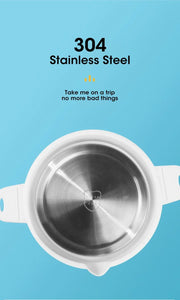 110V/220V Foldable Electric Cooker Mini Multifunction Household Dormitory Student Electric Rice Cooker Mini Electric Cooking Pot