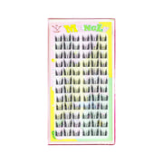 New Doll Lashes Extension Natural Cat Eye False Eyelashes Cosplay Makeup Cross Strip Eye Lashes Handmade Manga Anime Lash