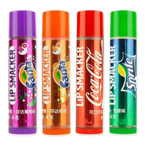 1piece 4g Coca Cola lipstick moisturizes softens and reduces lip lines Skin care