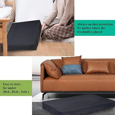 Treadmill Cover Oxford Dust Cloth Protective Cover for Undercounter Treadmill Cover Suitable for Home and Office Treadmills