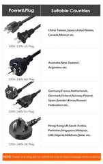 Wancle 1100W Sous Vide Cooker LCD Touch Immersion Circulator Accurate Cooking IPX7 Waterproof Vacuum Cooker with Digital Display