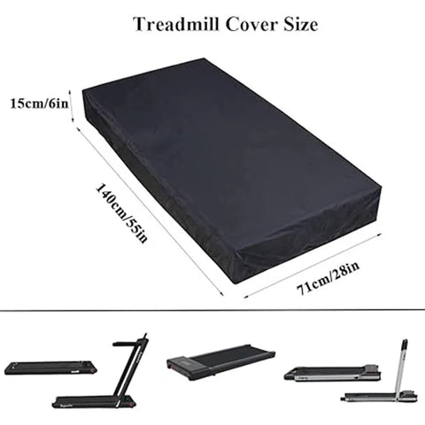 Treadmill Cover Oxford Dust Cloth Protective Cover for Undercounter Treadmill Cover Suitable for Home and Office Treadmills