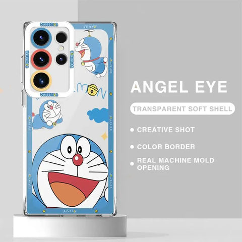 Anime Doraemon Phone Case for Samsung Galaxy S24 Ultra S21 S20 FE S23 FE S10 S22 Plus Note 20 Ultra 10 Cover