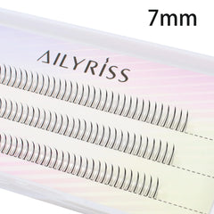 A/M Type A False Eyelashes 8-12mm Mix Fake Lashes Natural Fairy Lash Korean Makeup Individual Cluster Eye Lashes