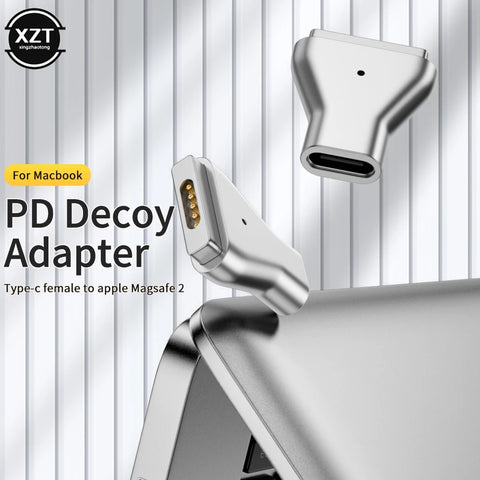 New T-head adapter type c female to magsafe2 adapter zinc alloy for Apple laptop High Quality