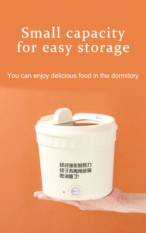 Home Student Dormitory Small Electric Cooker Electric Cooker Multifunctional Electric Cooker Small Mini Instant Noodles Pot