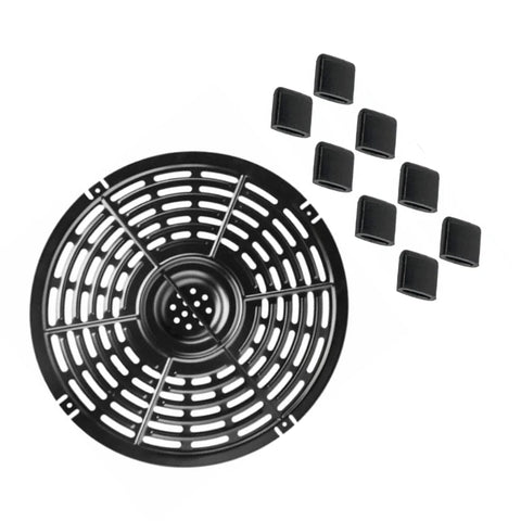 Metal Air Fryer Baking Pan Air Fryer Tray Kitchen Air Fryer Cooking Accessories