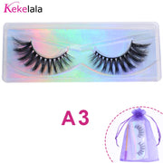 Wholesale 3D Mink Lashes Natural Wispy False Eyelashes Makeup Beauty Lashes in Bulk Volume Cilia Set