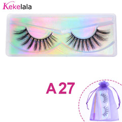 Wholesale 3D Mink Lashes Natural Wispy False Eyelashes Makeup Beauty Lashes in Bulk Volume Cilia Set