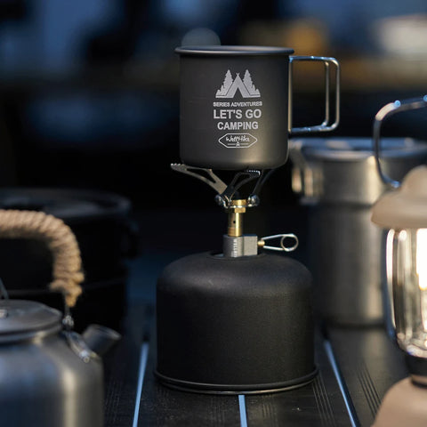 3000W Portable Camping Stove Foldable Mini Cooker Outdoor Pocket Stand Burner Lightweight Aluminum Gas Stove For Picnic Cooking