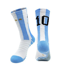 Professional soccer socks Training socks Star number football socks sports socks Men's socks Football socks Middle tube socks