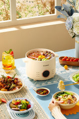 2.0L Rice Cooker Multifunctional Household Porridge Cooking Rice Cooker With Steamer Double Layer Non-Stick Electric Cooker 220V